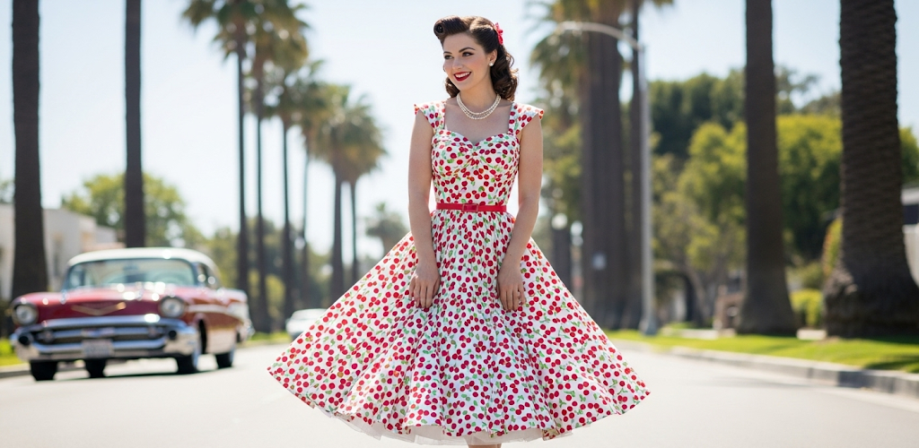 18 Stunning Vintage 1950s Summer Dresses Full Skirts Glamour