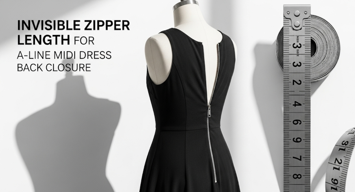 7 Essential Tips: Perfect Invisible Zipper Length A-Line Midi Dress Back Closure