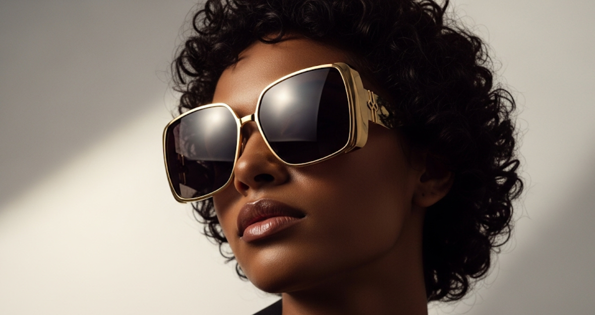 8 Oversized Gold Frame Sunglasses Women Use to Look Celebrity-Stunning