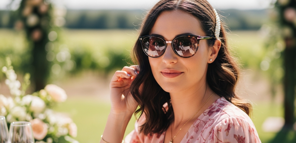 9 Elegant Wedding Sunglasses Oval Face Women Choose for Perfect Guest Style