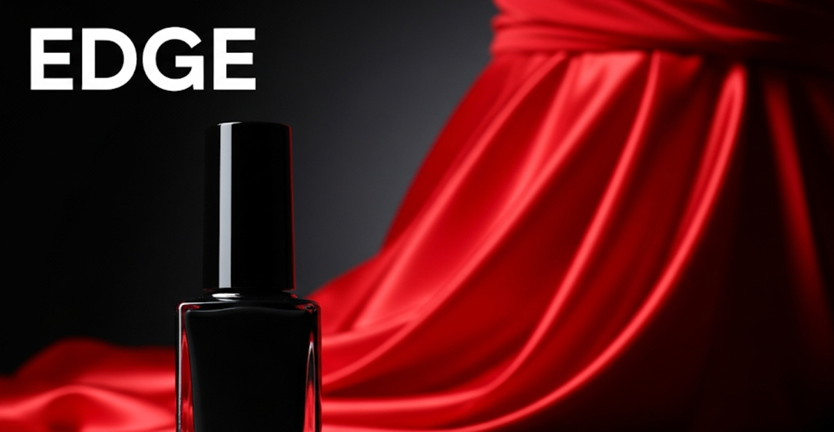 5 Edgy Red Dress Secrets: Black Nail Polish Creates Ultimate Bold Fashion Impact