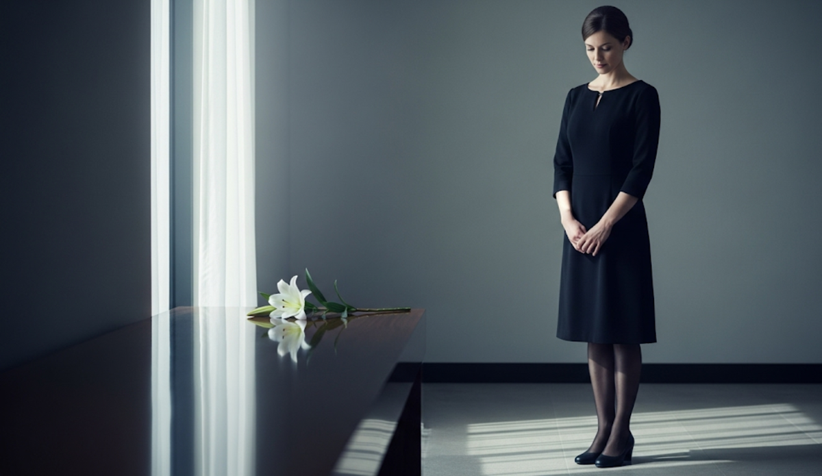 7 Essential Rules: Black Stockings Little Black Dress Funeral Etiquette