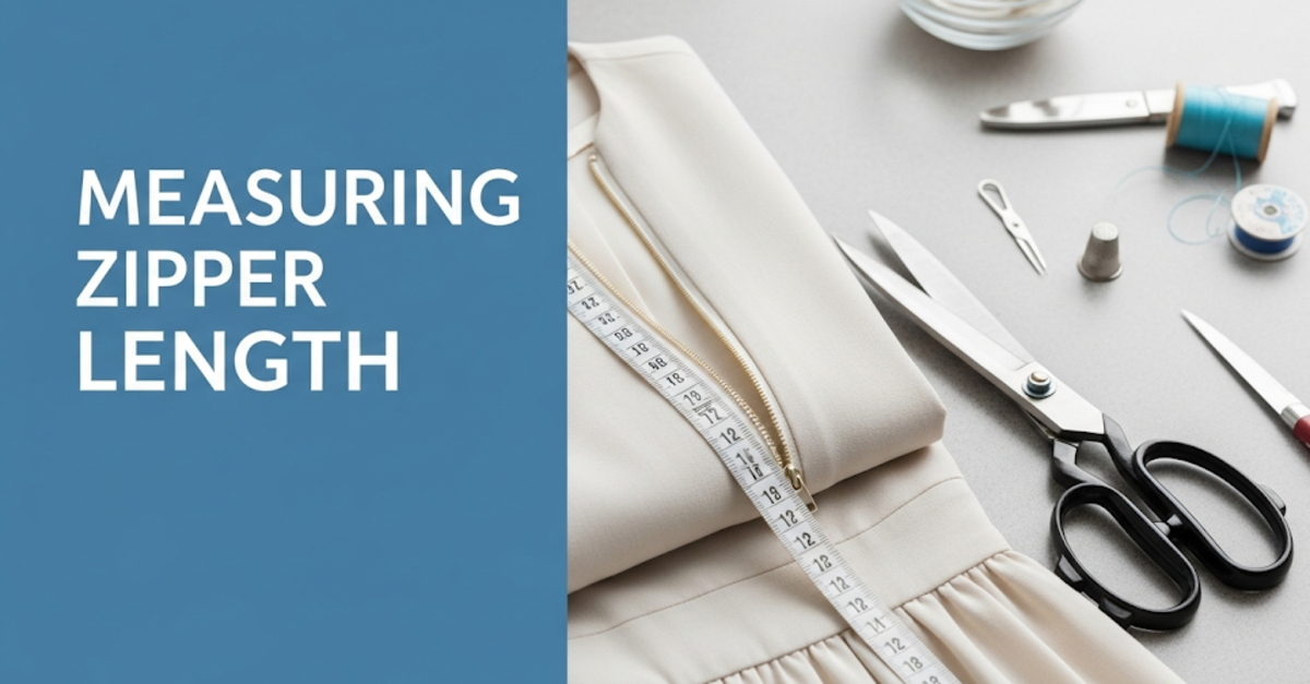 5 Foolproof Ways to Measure Zipper Length for Dress Sewing Success
