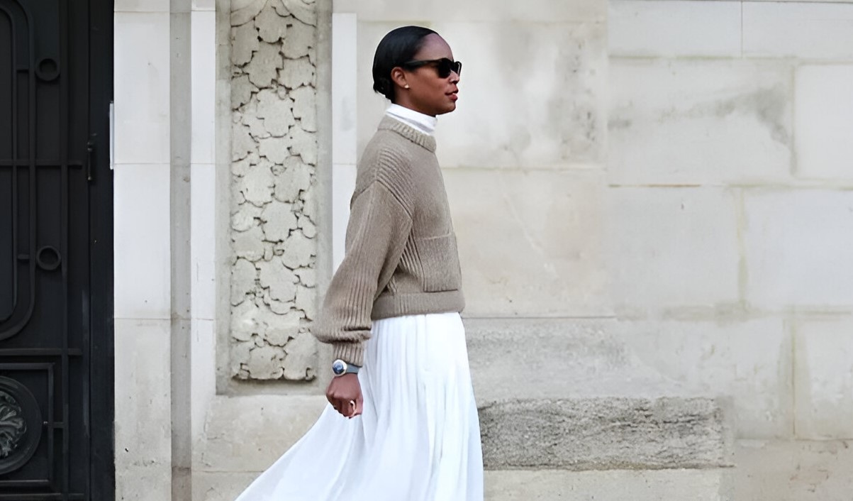 7 Brilliant Ways: Layering Chunky Sweater Over Summer Dress for Perfect Fall Style