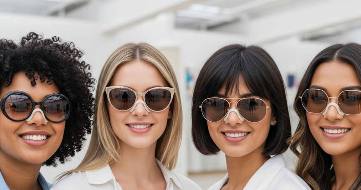 6 Game-Changing Flexible Nose Pads Sunglasses Women Custom Fit Solutions