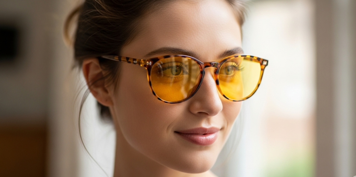 7 Reasons Amber Sunglasses Women Need Blue Light Protection Now