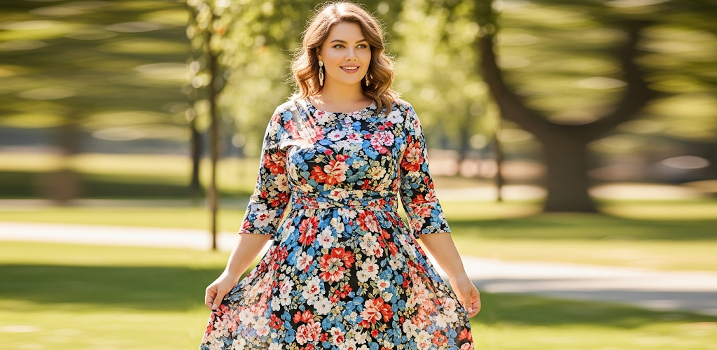 15 Gorgeous Plus Size Flattering Sleeve Dress Styles Celebrating Curves