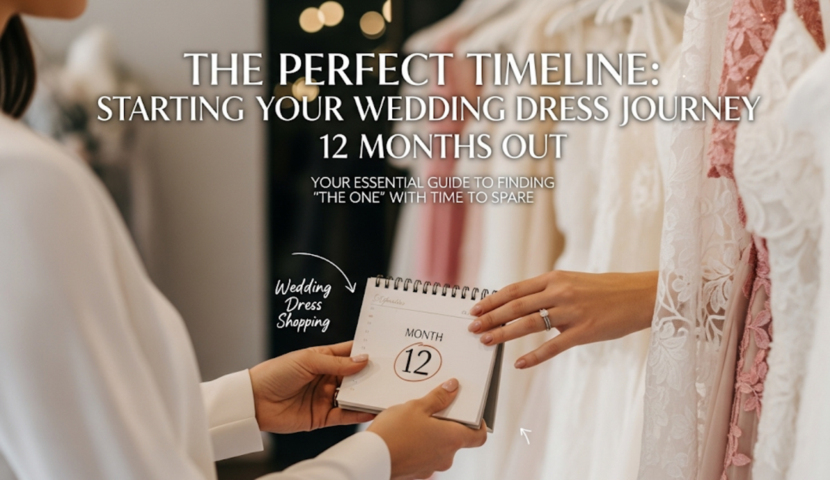 12 Months Before Wedding: Perfect Timeline to Start Dress Shopping
