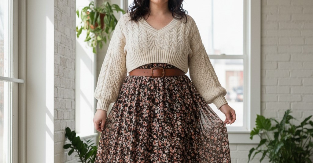 Best Sweater Styles Over Dress for Pear Shaped Body: 9 Game-Changing Ways