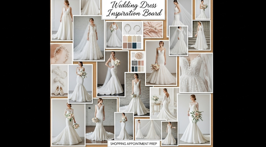 5 Pro Tips: Creating Wedding Dress Inspiration Board Before Shopping