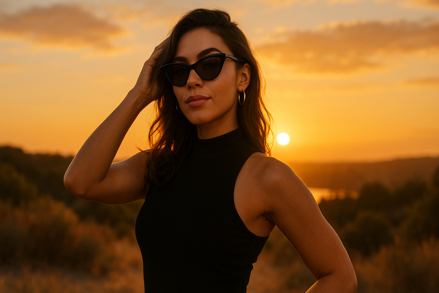15 Expert Women Sunset Posing Secrets That Create Stunning Sunglasses Photography