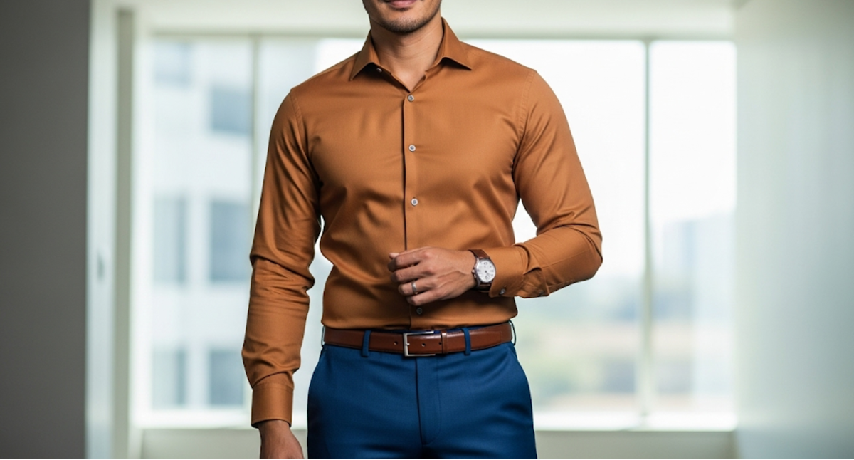 Best Dress Shirt Colors For Navy Pants Warm Skin Tone Men: 9 Perfect Matches