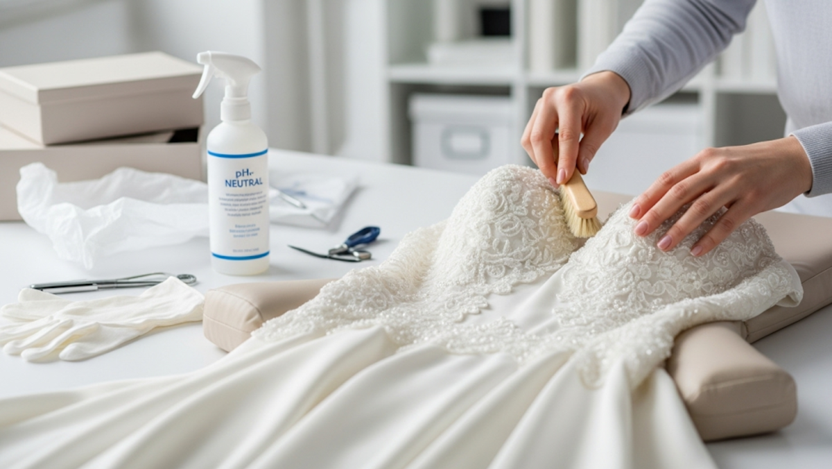 9 Critical Wedding Dress Cleaning Steps Before Storage