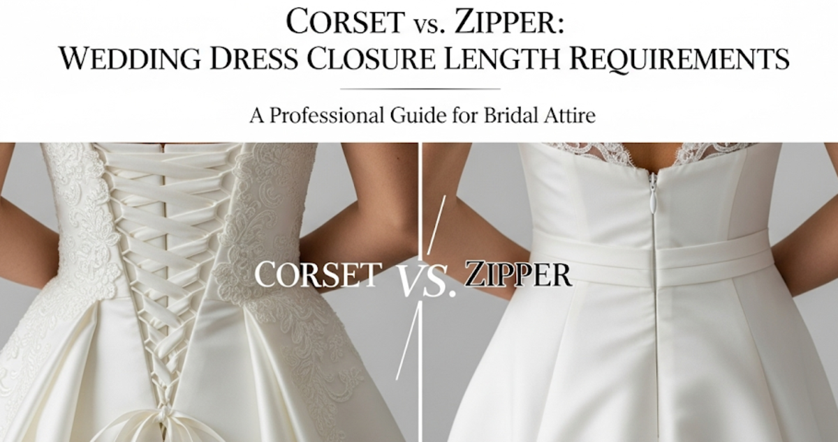 5 Key Differences: Corset Back vs Zipper Wedding Dress Closure Guide