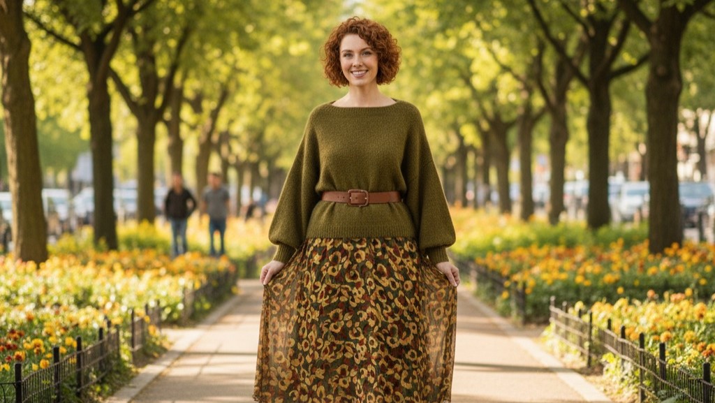 Matching Sweater Colors with Patterned Dress Outfits: 10 Expert Rules