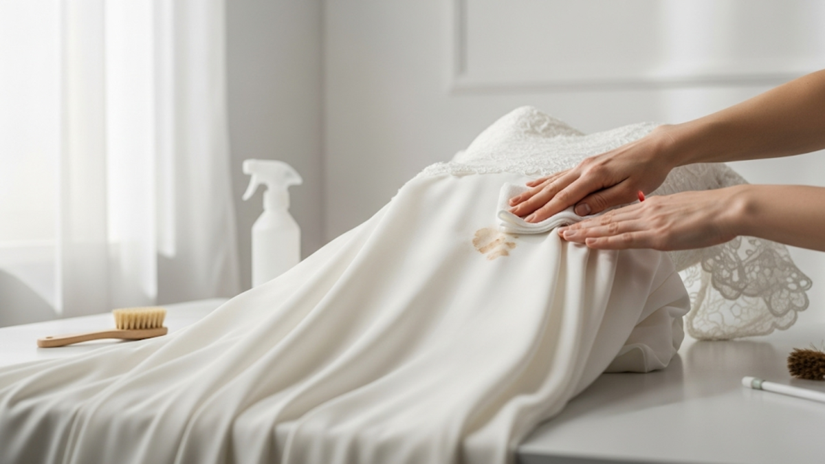 10 Emergency Same-Day Wedding Dress Stain Removal Fixes