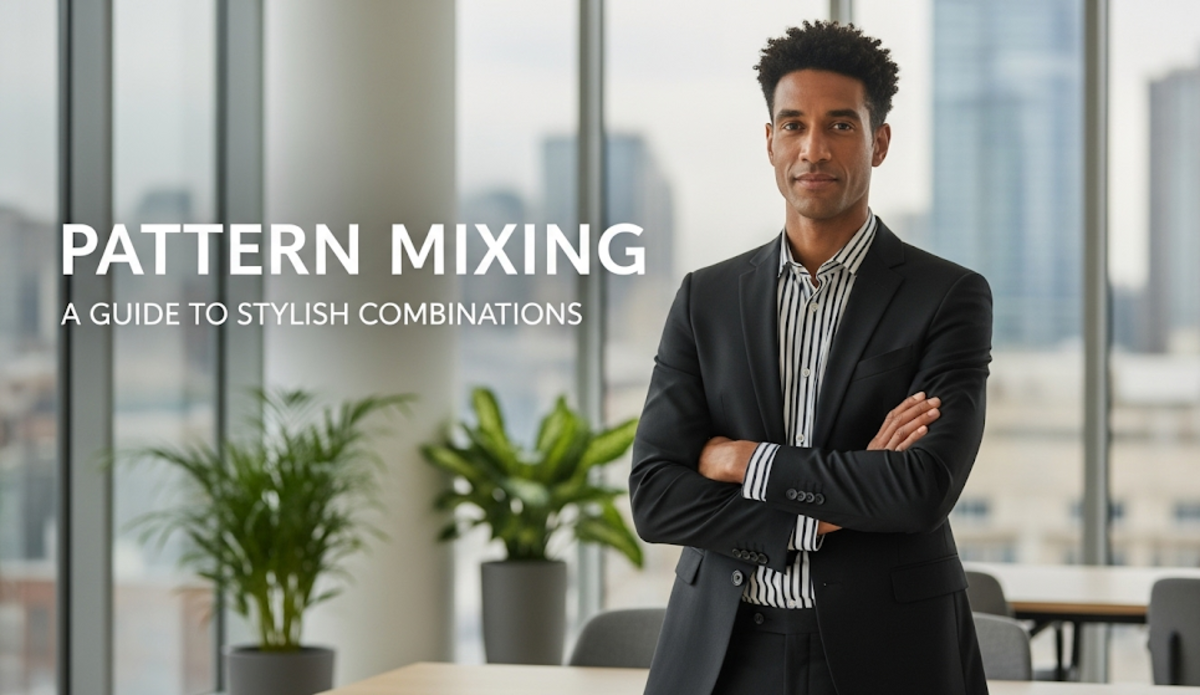 7 Expert Rules for Striped Dress Shirts with Black Suits Pattern Mixing Mastery