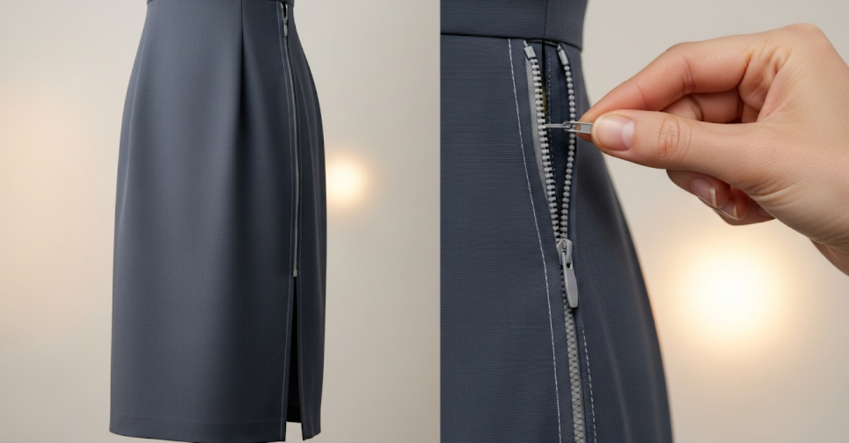 Master 22 Inch Invisible Zipper Installation: 5 Expert Steps for Perfect Knee-Length Dresses