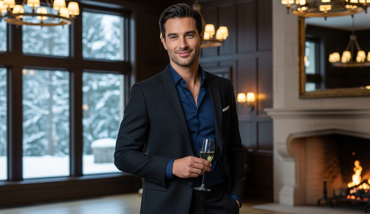 9 Essential Navy Blue Shirt Black Suit Winter Formal Styling Secrets That Guarantee Success