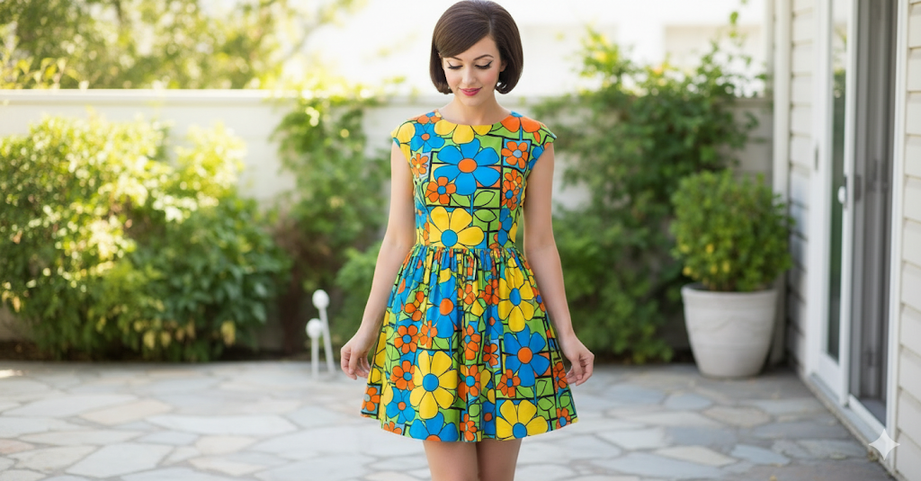 7 Stunning Vintage Floral Mod Dress Styles Defining Freedom