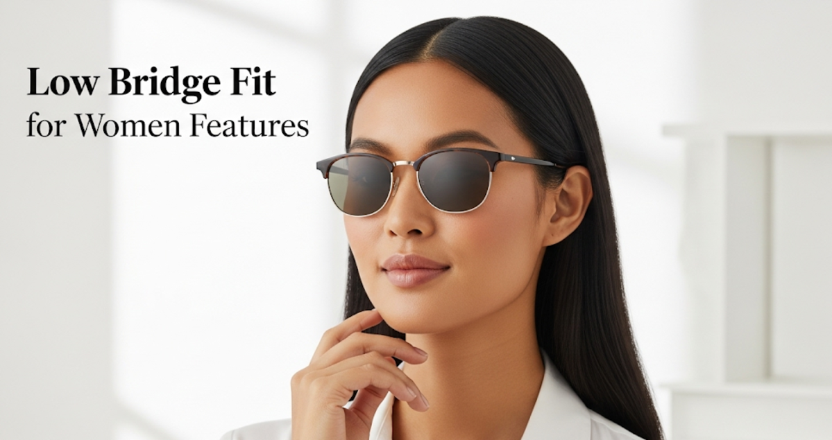 7 Game-Changing Low Bridge Fit Sunglasses for Asian Women’s Perfect Nose Fit