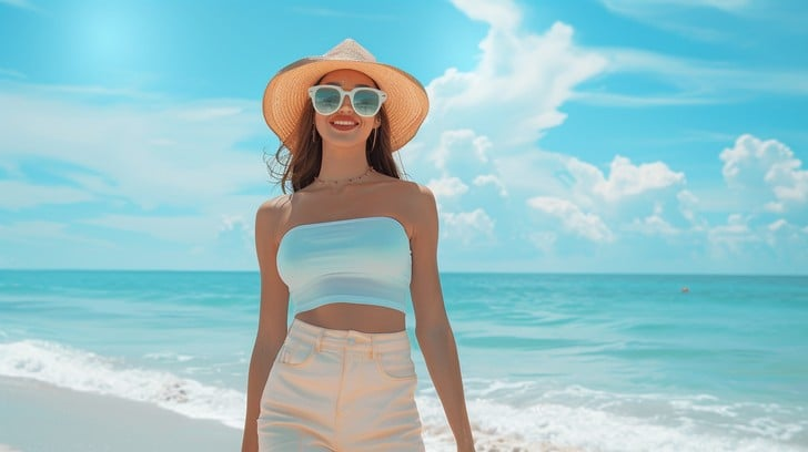 13 Beach Sunset Photography Women Sunglasses Poses That Create Instagram Magic