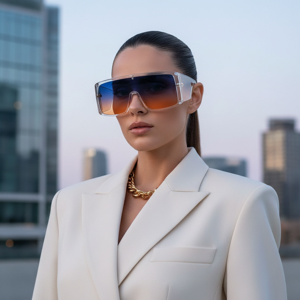 8 Must-Have Fashion-Forward Gradient Lens Wide Frame Sunglasses That Are Revolutionizing Women’s Eyewear in 2025