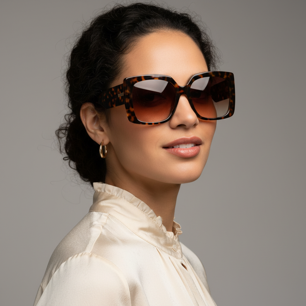 Classic Tortoiseshell Wide Frame Sunglasses Every Woman Needs: 12 Timeless Patterns That Define Sophisticated Style
