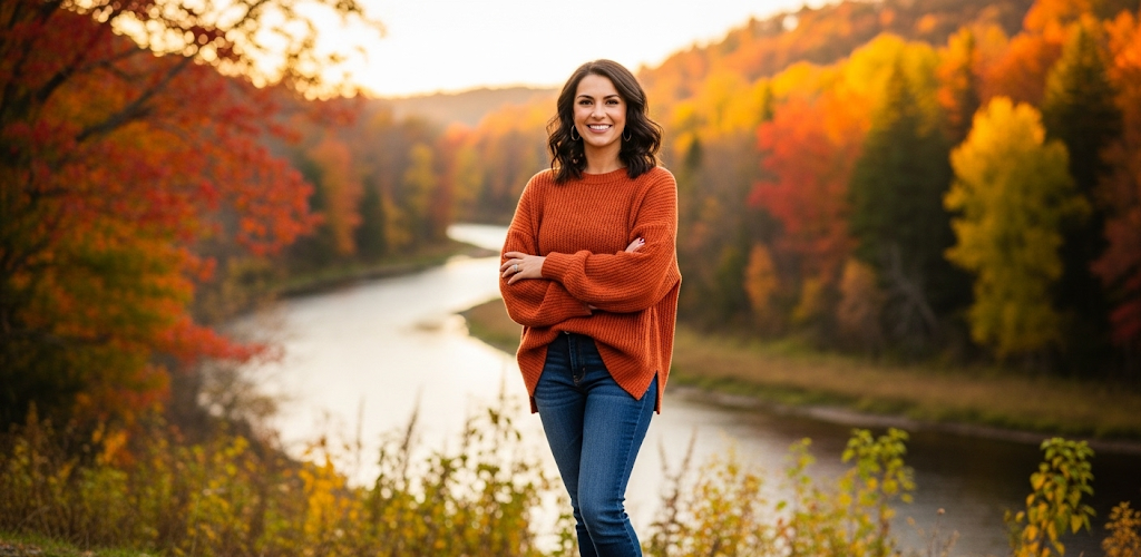 5 Stunning Orange Sweaters Women Love This Autumn Season