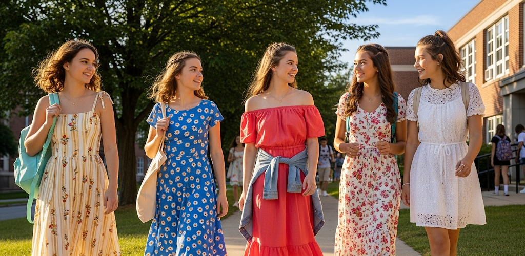 20 Adorable Summer Dresses Perfect for Teen Back-to-School Confidence
