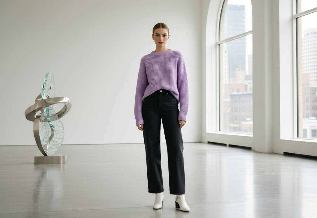 9 Chic Ways to Style Lavender Sweaters for Women