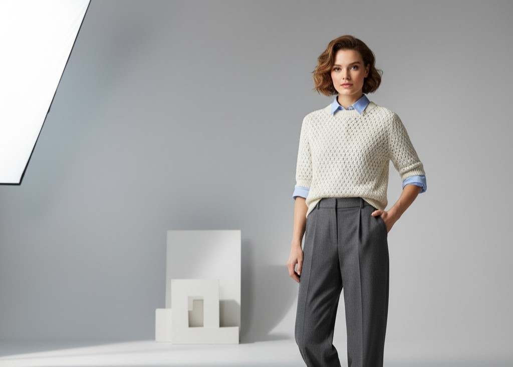 15 Fresh Ways for Styling Short Sleeve Sweaters Women Adore