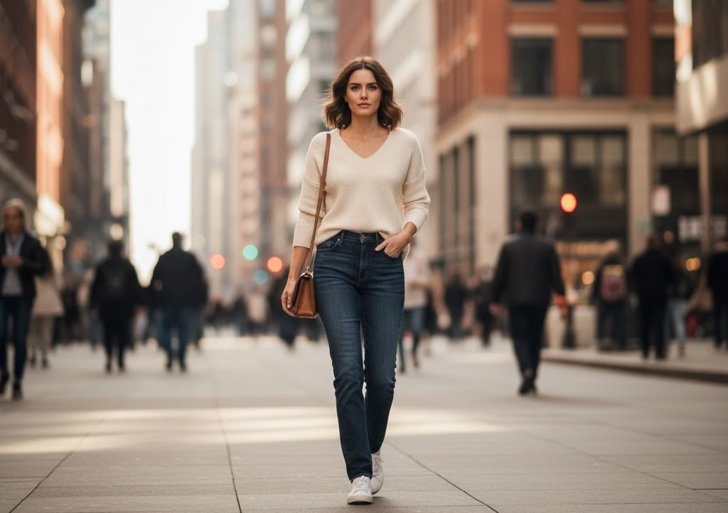 6 Reasons Flattering V-Neck Sweaters Dominate Every Wardrobe Today