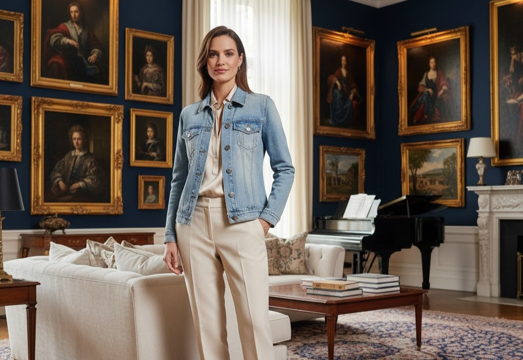 8 Stunning Luxury Denim Jackets Women’s Designer Light Blue