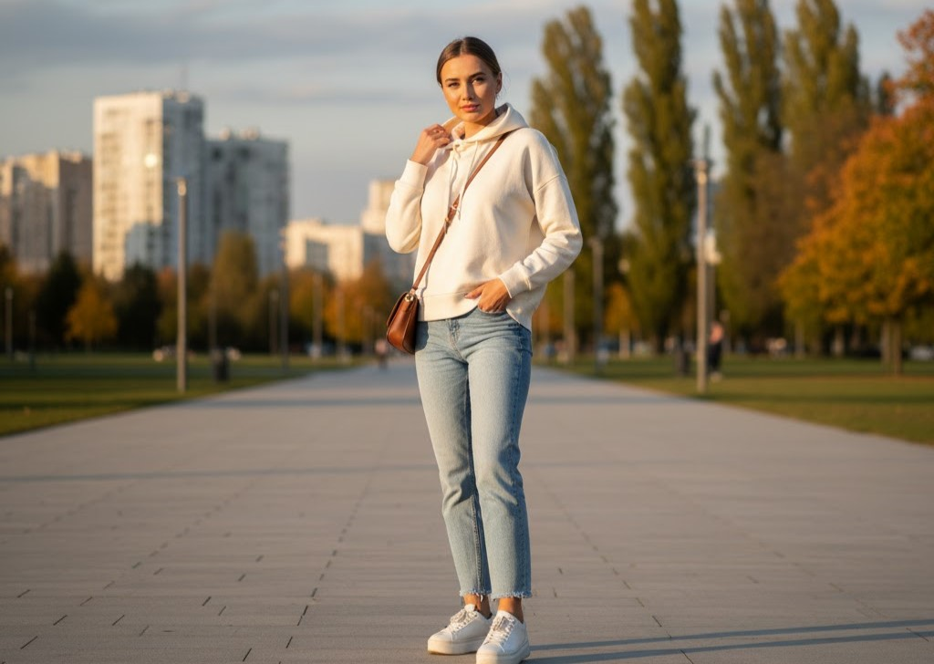 20 Stunning Hooded Sweater Jeans Outfit Ideas Win