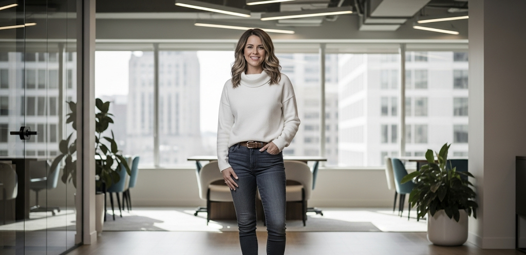 5 Stunning White Funnel Neck Sweaters Framing Faces Beautifully