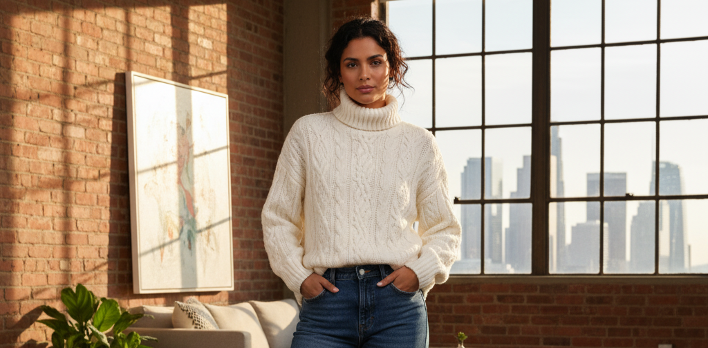 6 Premium 3X White Sweaters Delivering Perfect Fit