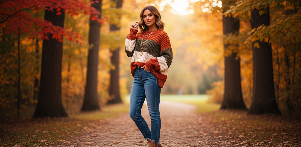 20 Ways to Style Fall Sweaters Women Love