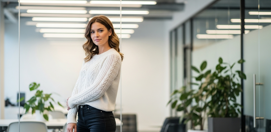 10 Brilliant Ways to Style White Sweaters Women Love