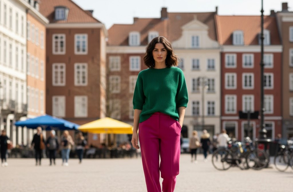 8 Stunning Bold Colored Short Sleeve Sweaters for Statement Looks