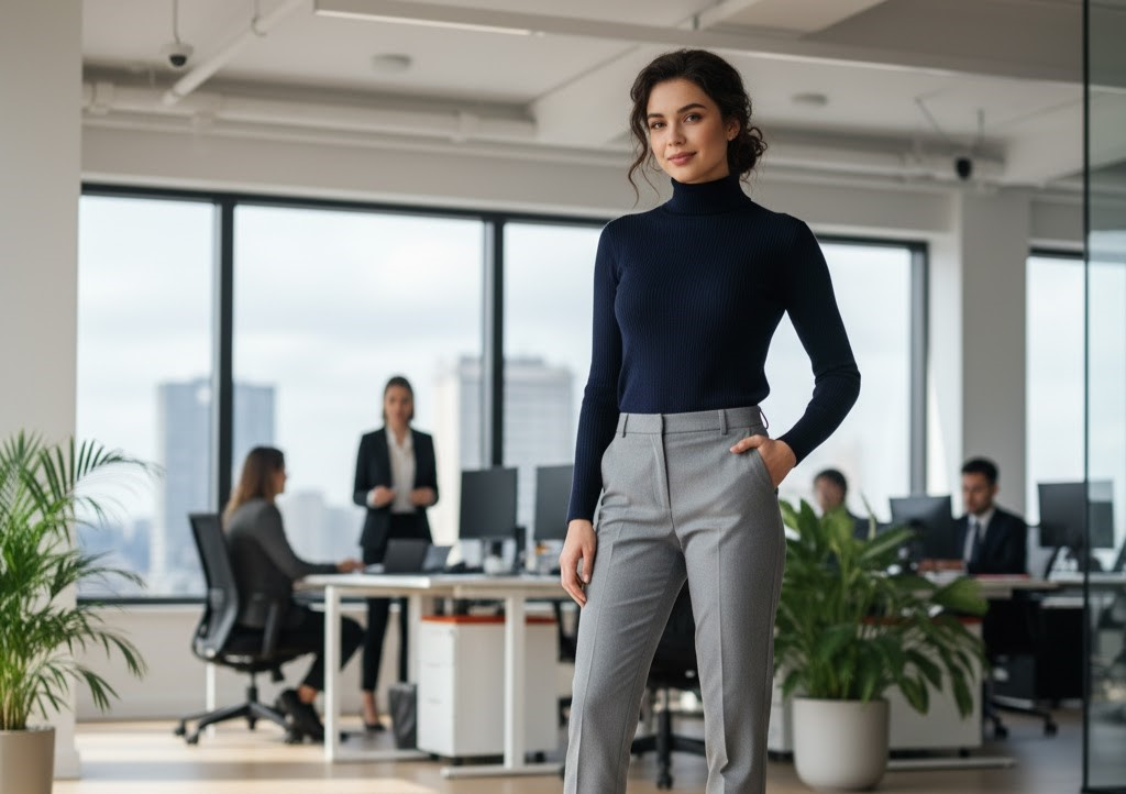 8 Slim Fit Professional Sweaters Commanding Workplace Respect Now