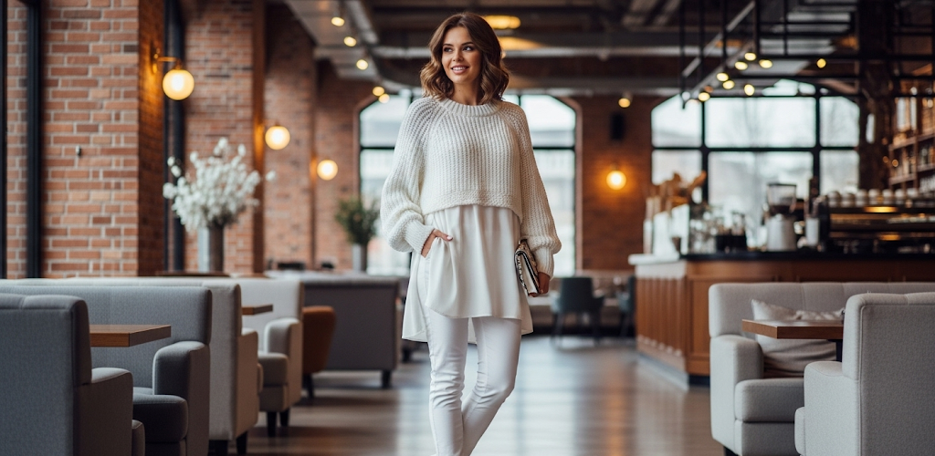 10 Expert Tips Layering White Sweaters Women Love