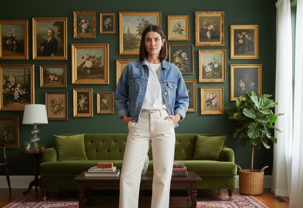 6 Sleek Collarless Minimalist Denim Jackets For Modern Style