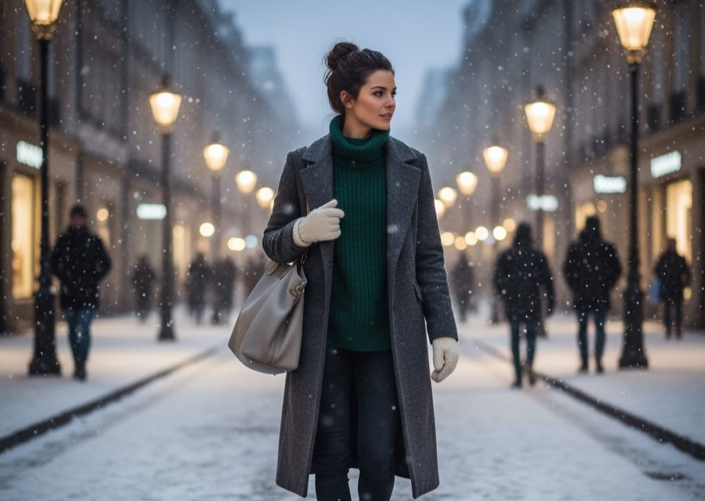10 Stunning Women Wool Sweater Winter Outfits You’ll Love