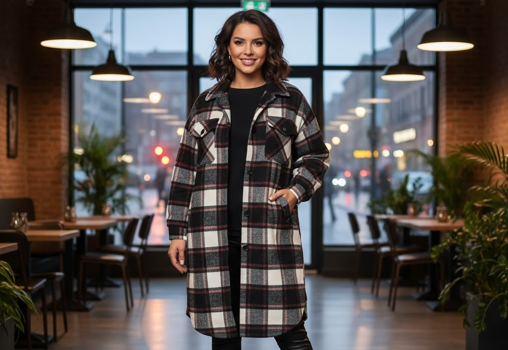 Flannel Jacket Leggings Boots Outfit: 9 Stunning Style Combinations
