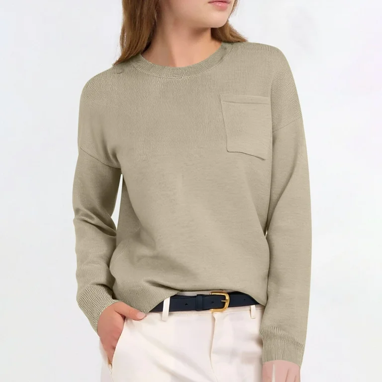 10 Cozy Women’s Casual Pullover Sweaters With Pockets That’ll Transform Your Fall Wardrobe
