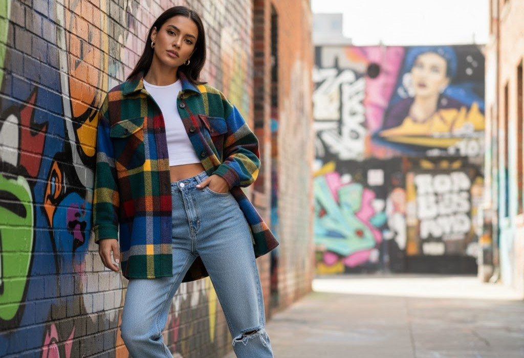 12 Bold Plaid Flannel Jacket Patterns Transforming Women’s Fashion