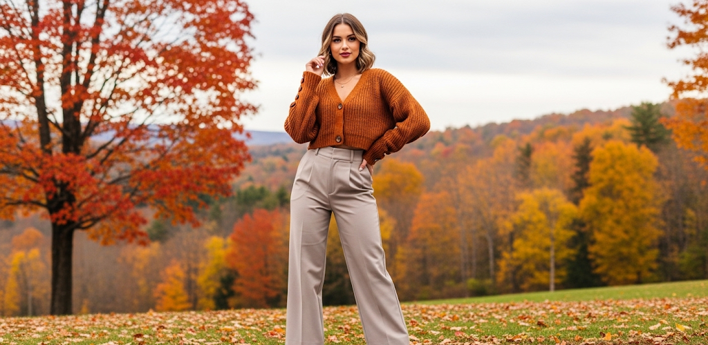 7 Cropped Cardigan Sweaters Women Style Over Flowing Dresses