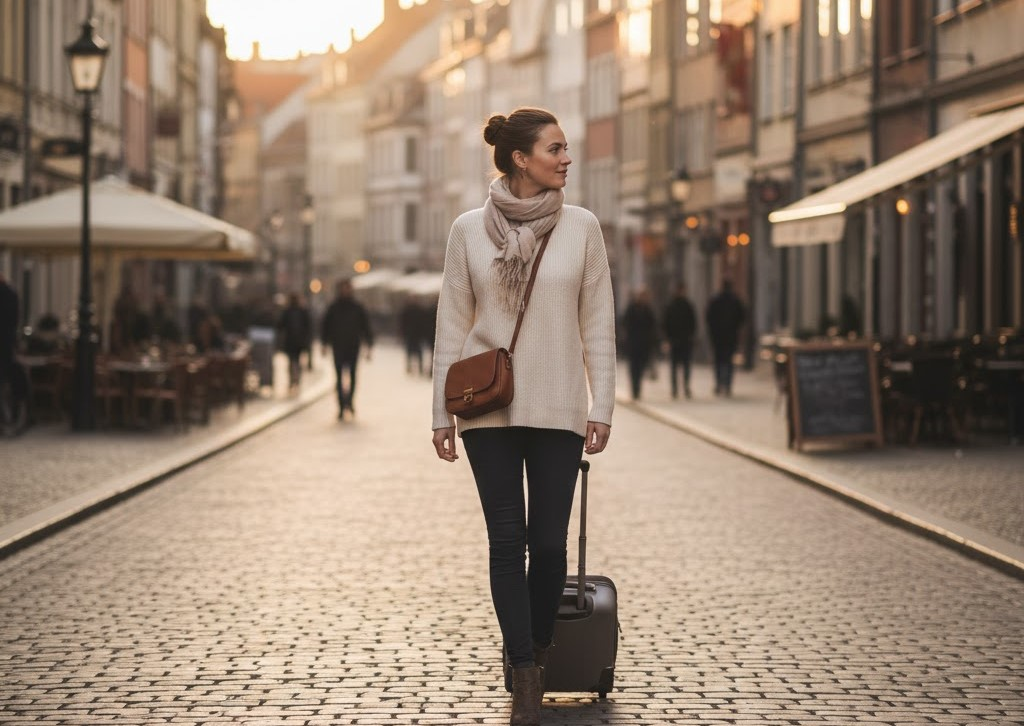 9 Wrinkle Resistant Sweaters Women Travelers Always Pack First
