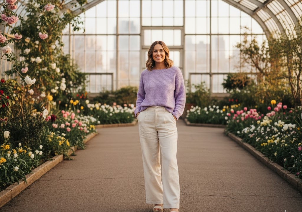 18 Perfect Lightweight Purple Sweater Spring Styling Ideas